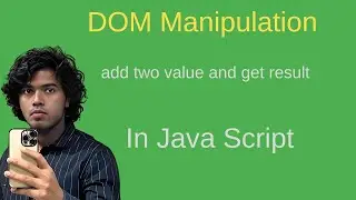 Add two value | help of | Java Script