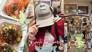 Santa Barbara Work Trip! (antique shopping, roomie reveal, food & more)