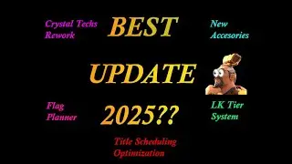 BEST UPDATE 2025? Crystal reworks, new accessories, flag  planner and much else