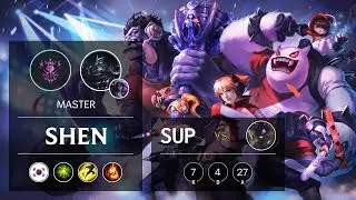 Shen Support vs Alistar - KR Master Patch 9.11
