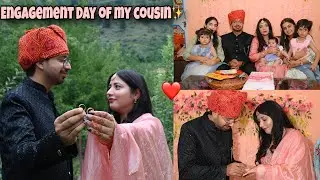 Another cousin got engaged 💍 || A family function “vlog” ❤️ ||