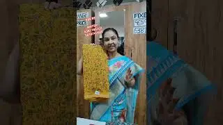 SOFT CHANDERI SILK SAREES,#shortsfeed#shortsviral#chanderisilk#viralvideo#viralreel#trendingvideo