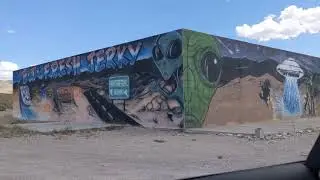 Alien Artwork Telling Stories E.T. Fresh Jerky Hiko Nevada #thekingofbakersfield #tkob