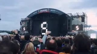 Intro rammstein at download Festival 2016 in Paris - France.