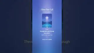I Hear Your Call, Worship Song, Hym, Christian Music, Markpi Studio