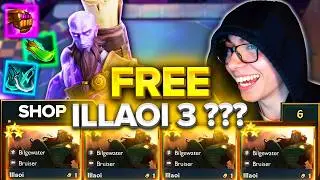 I Highrolled 3-Star Illaoi by 3-1 and 100 Streaked the Lobby... It Was BROKEN! | TFT Set 16
