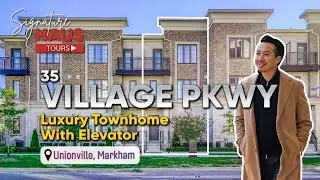 This is the most insane townhome you've ever seen in Unionville! | 35 Village Parkway, Markham