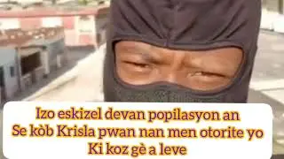IZO DI KI OTORITE KI BAY KRISLA K&Ograve;B KI LEVE G&Egrave; MATISAN