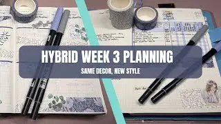 Alternate Week 3 Setup ✨B6 Rosey Life Flow | Hybrid Weeks Layout