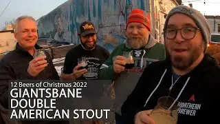 The Return of Giantsbane Double American Stout | Fair State Brewing | 12 Beers of Christmas #4