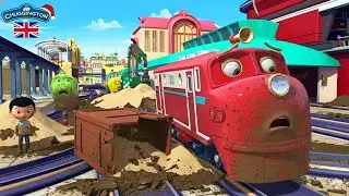 Wilson Won’t Let Go! Mud & Sand Trouble 😟  | Chuggington| Train Adventure Stories for Kids