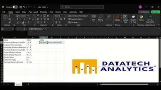 How to Extract Initial Letter from Names in Excel.  These two tricks will surprise you.# regex