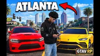 I spent 24 Hours TRAPPING in ATLANTA on GTA 5 RP..