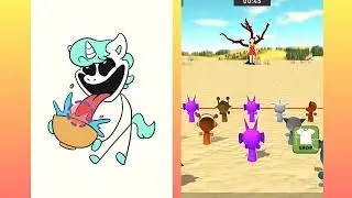 Sprunki Survival Vs Help Me Tricky Story-I Found All Max Level Up Top Epic Best ASMR Gameplay #112