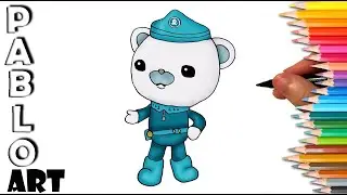 How to Draw Captain Barnacles from Octonauts | Learn to Draw  step by step