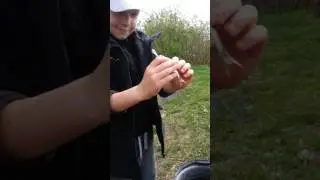 На рыбалке