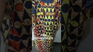 Ready to wear akara simple three quarter gown with sides pocket look great and simple