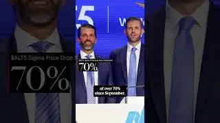 Trump-Related Crypto Firm&rsquo;s 50% Drop In Wider Crypto Downturn
