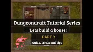 DungeonDraft Tutorial - Let's build a home! Part 9: Shadows & Roofs