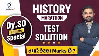 HISTORY  MARATHON TEST SOLUTION | DYSO SPECIAL | 07:00 PM 15-08-2025