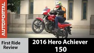 2016 Hero Achiever 150 - First Ride Review - Autoportal