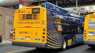 MTA: 2024 New Flyer XE40 #5016 ride on the B82 (Bay 50-Stillwell)