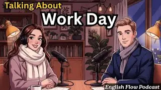 How to Talk About Your Workday in English 🏢 | Daily Routine English Conversation 