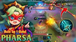 HOW TO ZONING ENEMIES WITH PHARSA?! GAMEPLAY & BEST BUILD 2026 - MLBB