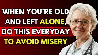 When You're Old and Alone, Do This Every Day to Stay Happy and Avoid Misery, senior health, old age