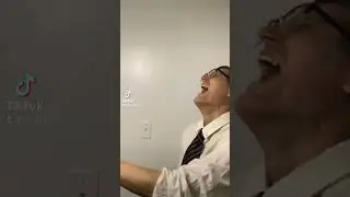 Old 80s George McFly BTTF Lip Dub Laughing at the TV