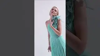 Saiid Kobeisy SS25: A Wave of Turquoise Elegance 🌊✨