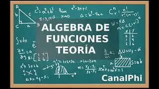 Algebra de funciones. Teor&iacute;a