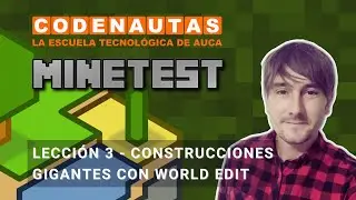 Minetest - Construcciones gigantes con World Edit