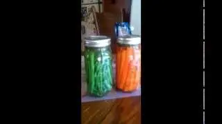 Making Lacto-Fermented Green Beans