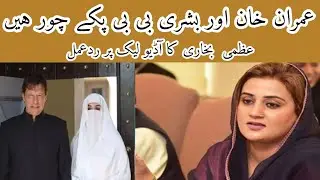 Azam Bukhari,s Reaction  on Bushra Bibi's Audio Leak |timepass