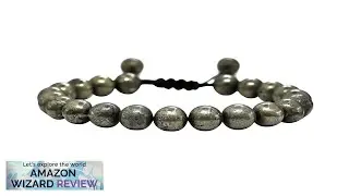 Pyrite Bracelet for Women Men's Gifts Protection Healing Crystal Bracelet Review