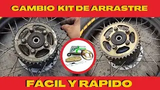 CAMBIO DE KIT DE ARRASTRE | ROCKETMAN 250 | MASSIOSARE | FÁCIL Y RÁPIDO | TUTORIALES 