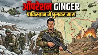Operation Ginger: The Surgical Strike Indian army most Dangerous Mission| 2D Animation 