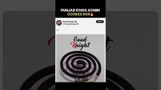 Punjab Kings Admin Troll KKR #pbks #ipl2025 #kkr #shreyasiyer