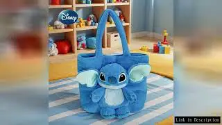 New Cartoon Plush Doll Shoulder Bag Sweet and Cute Soft Handbag For Girls Stitch Strawberry Bear Tot