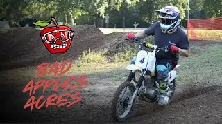Pit Bike Racing at Bad Apples Acres