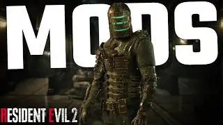 Dead Space Mod Showcase - Resident Evil 2 Remake PC Gameplay