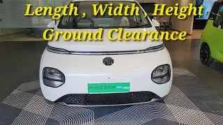Dimensions of MG Windsor EV.