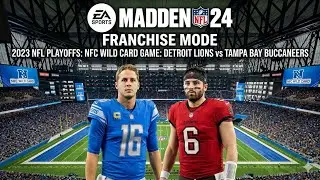 | 2023 Franchise Mode | NFL Playoffs | (4) Detroit Lions vs (5) Tampa Bay Buccaneers | PS5 |