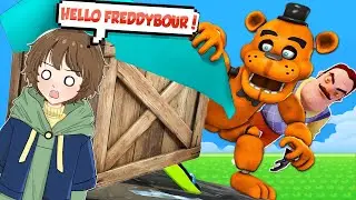 AKU MAIN HELLO NEIGHBOUR TAPI BAPAKNYA FREDDY FEZBEAR WKWK !!!