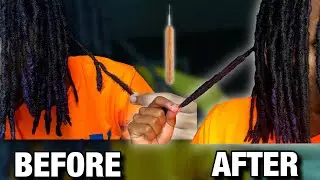 СОЧЕТАНИЕ МОИХ ДРЕдов С ИГЛОЙ ДЛЯ ВЯЗАНИЯ КРЮЧКОМ
