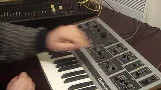 ARP Sequencer Demo with Teisco 60F Monosynth