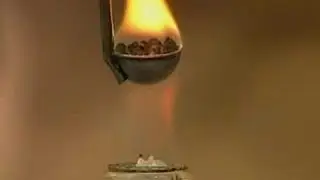The burning of sulfur - Горение серы