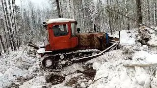 ДТ-75 должен пахать поля, а мы его убиваем на  пнях.