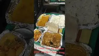 Tejas express Madurai to Chennai Egmore (Food details)